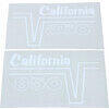 Sticker Moto Guzzi V 7 850 GT California side panels pair