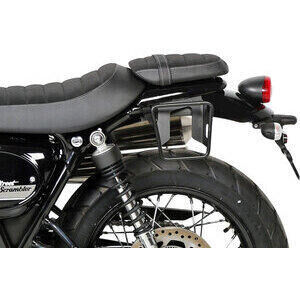 Telaietto borse moto per Triumph Scrambler \'17- Shad Cafe sinistra