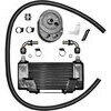 Radiatore olio motore per Harley-Davidson Touring '09-'13 nero