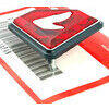 Emblema fianchetto per Honda CB 750 Four K1 sinistro