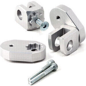 Coppia snodi pedane per Ducati Streetfighter 848 LSL guidatore regolabili