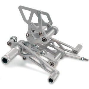 Kit pedane arretrate per Suzuki SV 650 '03-'16 LSL grigio