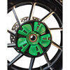 Parastrappi ruota per Harley-Davidson Touring '09- set completo verde - Foto 2