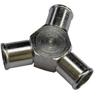 Radiator hose joint 3 ways 19mm