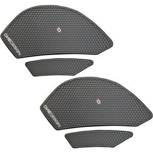 Fuel tank knee pads Kawasaki ZX-6R \'09- black pair