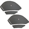 Paraginocchia serbatoio per Kawasaki ZX-6R '09- nero coppia