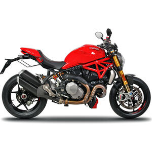 Telaietto borse moto per Ducati Monster 797 Shad Top Master kit