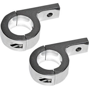 Portafaro attacco basso Custom Dynamics cromo