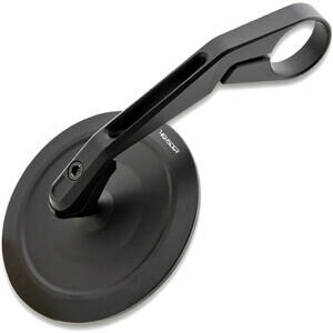 Specchietto retrovisore bar-end Highsider Montana Slim nero