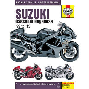 Manuale di officina per Suzuki GSX 1300 Hayabusa -\'13