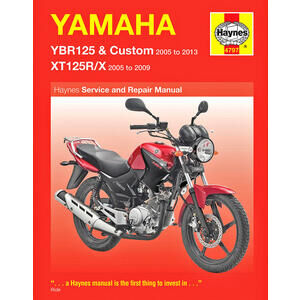 Manuale di officina per Yamaha XT 125 \'05-