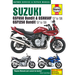 Manuale di officina per Suzuki GSF 1250 Bandit