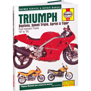 Manuale di officina per Triumph Daytona 955 i.e.