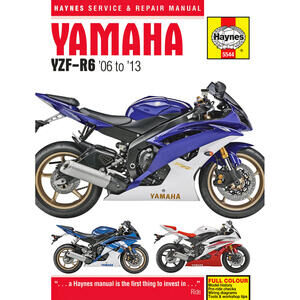 Manuale di officina per Yamaha YZF-R6 600 \'06-
