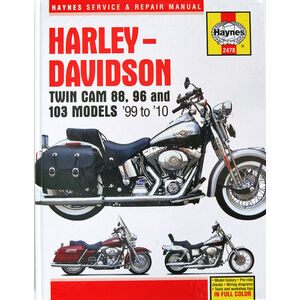 Manuel d\'atelier Harley-Davidson Twin Cam \'99-\'10