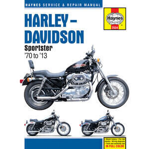 Manuel d\'atelier Harley-Davidson Sportster \'70-\'13