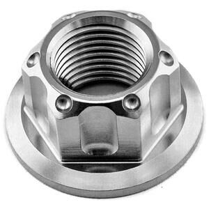 Dado perno ruota M16x1.5 inox grigio