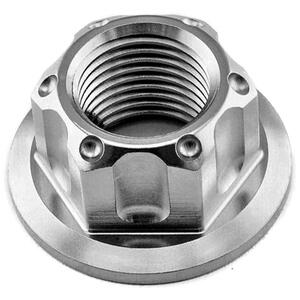 Dado perno ruota M16x1.5 inox grigio