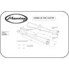 Finale di scarico per Honda CB 750 Custom Marving Marvi coppia - Foto 2