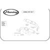 Finale di scarico per Honda VFR 750 F '88-'89 Marving cilindrico coppia - Foto 2