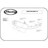 Finale di scarico per Suzuki GSF 600 Bandit -'99 Marving cilindrico cromo - Foto 2