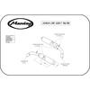 Finale di scarico per Honda CBR 1000 F -'88 Marving cilindrico coppia - Foto 2