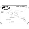 Finale di scarico per Honda XL 125 R Marving EDR nero - Foto 2