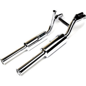 Impianto di scarico per Honda GL 1100 Goldwing Marving 4 in 2 Master cromo