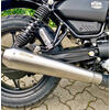 Finale di scarico per Moto Guzzi V 7 i.e. 850 E5 Mistral conico corto satinato coppia - Foto 3