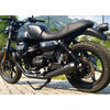 Finale di scarico per Moto Guzzi V 7 i.e. 850 E5 Mistral conico corto nero coppia - Foto 3