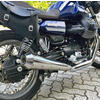 Finale di scarico per Moto Guzzi V 7 i.e. 850 E5 Mistral conico corto lucido coppia - Foto 3