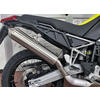 Finale di scarico per Aprilia Tuareg 660 Mistral conico satinato - Foto 3