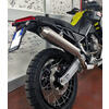 Finale di scarico per Aprilia Tuareg 660 Mistral conico satinato - Foto 2