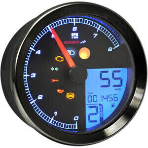 Electronic multifunction gauge Koso TNT-04 black