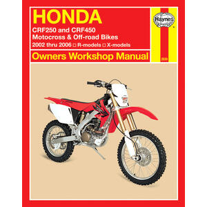 Manuale di officina per Honda CRF 250-450 -'06