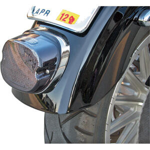 Fanalino posteriore per Harley-Davidson '99- Low-Profile led luce targa alta fumè