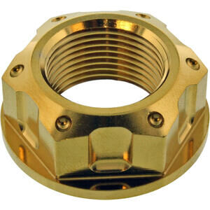 Dado perno ruota M22x1.5 inox oro