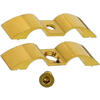 Fascetta tubo freno doppio 7mm oro
