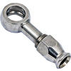 Occhiello tubi freno aeronautici 10mm Goodridge dritto lungo inox completo