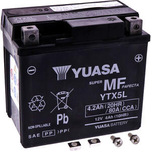 Batterie Yuasa YTX5L 12V-4Ah
