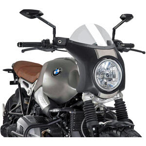 Carena per BMW R 9T Scrambler -'20 cupolino Puig Retro nero