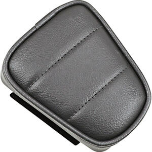 Cuscinetto poggiaschiena Drag Specialties Round Stitched nero