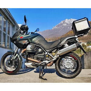 Finale di scarico per Moto Guzzi Stelvio Mistral Exagon satinato