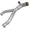 Collettore di scarico per Moto Guzzi V 85 TT E5 completo compensatore inox catalizzatore - Foto 2