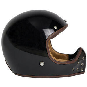 Motorcycle helmet full face By City The Rock black