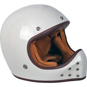 Casco moto integrale By City The Rock bianco