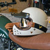 Casco moto integrale By City The Rock bianco - Foto 4