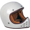 Motorcycle helmet full face By City The Rock white