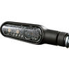 Coppia frecce led sequenziali Daytona D-Light Stellar nero opaco fumè - Foto 2