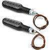 Coppia frecce led sequenziali Daytona D-Light Stellar nero opaco fumè - Foto 4